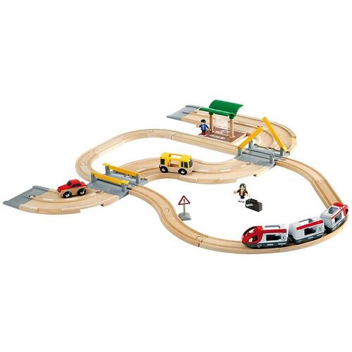 World Zug- & Roadway Reiseset 33209 - BRIO - One Size - Züge