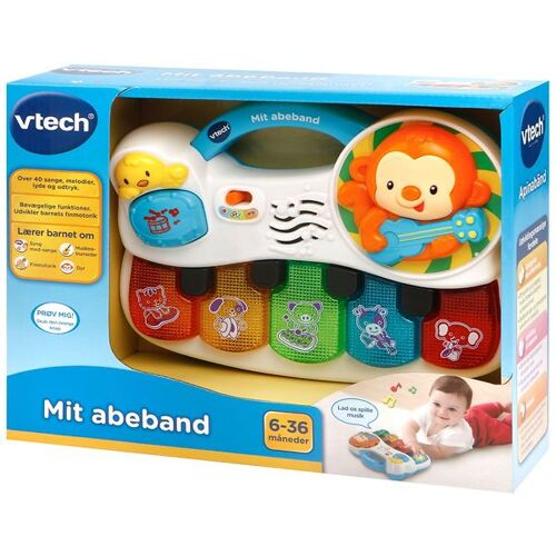 Vtech Musikinstrument - My Monkey Band - Dänisch - Vtech - One Size - Musikinstrumente