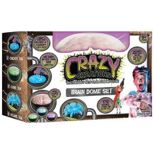 Crazy Creations Gießset m. Gehirn - Crazy Creations - One Size - Spielzeug