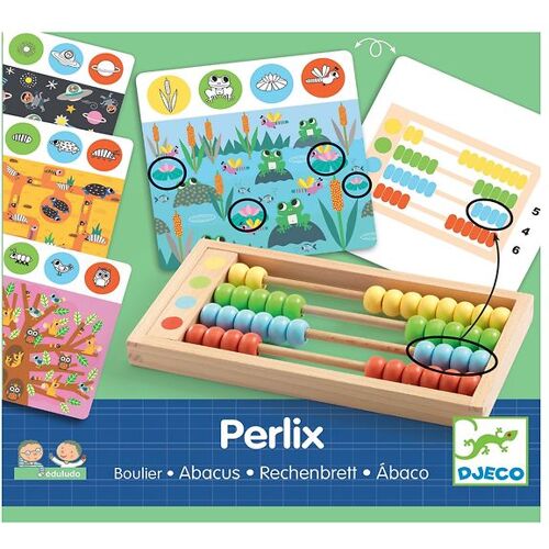 Djeco Mathe-Set - Perlix - Djeco - One Size - Spielzeug