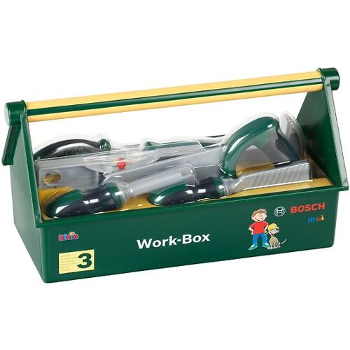 Mini Toolbox -Spielzeug - 7 Teile - 30 cm - Bosch Mini - One Size - Werkzeug