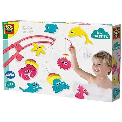 SES Creative Bath Badespielzeug - Fische im Bad fangen - One Size - SES Creative Badespielzeug