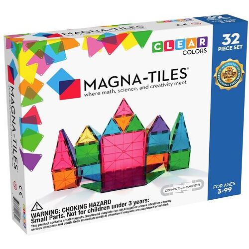 Magna-Tiles Magnetset - 32 Teile - One Size - Magna-Tiles Magnetspielzeug