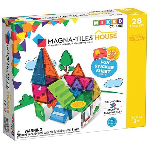 Magna-Tiles Magnetsatz - 28 Teile - Gehäuse - Magna-Tiles - One Size - Magnetspielzeug