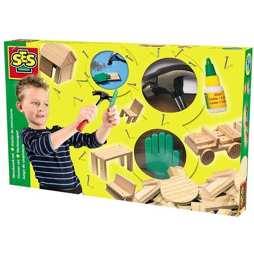 SES Creative Bausatz - Holz - One Size - SES Creative Spielzeug