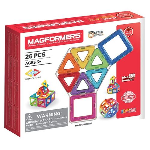 Magformers Magnetspielzeug - 26 Teile - Magformers - One Size - Magnetspielzeug