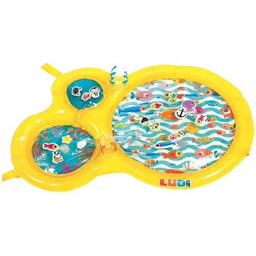 Ludi Spielmatte - Wasser - Spielmatte - 94x63 cm - Gelb - Ludi - One Size - Badespielzeug