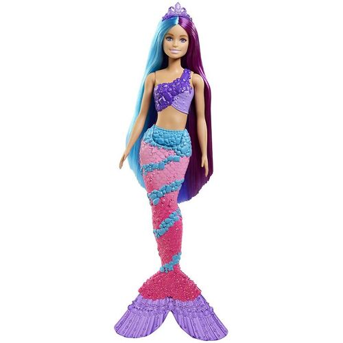Barbie Puppe - Dreamtopia Langhaar - Mermaid Puppe - One Size - Barbie Puppe