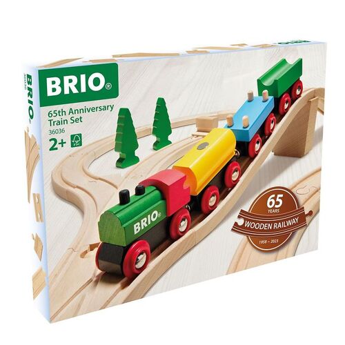 Brio Eisenbahnset - 32 Teile - 65. Jahrestag 36036 - One Size - BRIO Zug