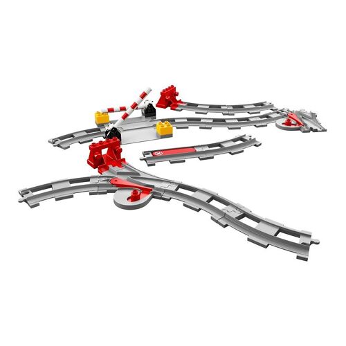 Lego DUPLO - Eisenbahn Schienen 10882 - 23 Teile - One Size - LEGO Klötze