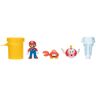 Mario Spielset - Diorama-Set - Sprudelwasser - 5 Teile - Super Mario - One Size - Spielzeug