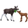 Schleich Wild Life - Elchfamilie - 42603 - Schleich - One Size - Spielzeug