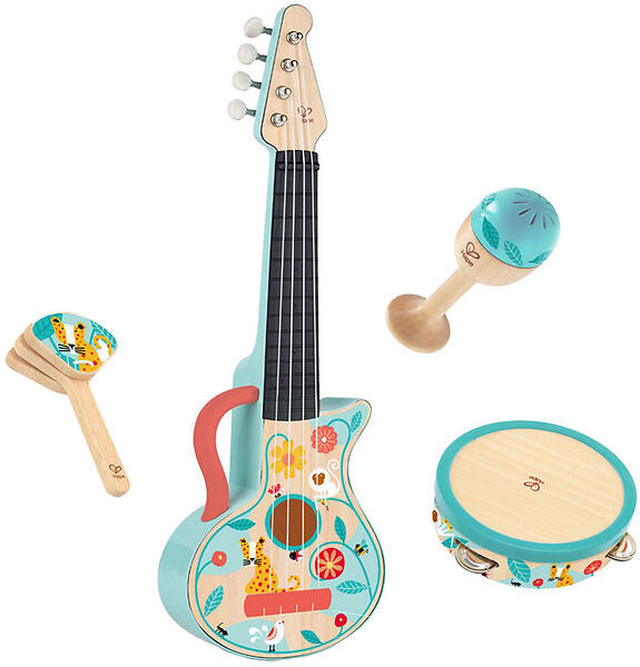 Hape Musikinstrumente - 4 Teile - Hape - One Size - Musikinstrumente