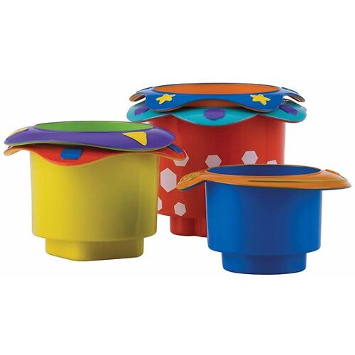 Nuby Badespielzeug - Badetassen - 5er-Pack - Nuby - One Size - Badespielzeug