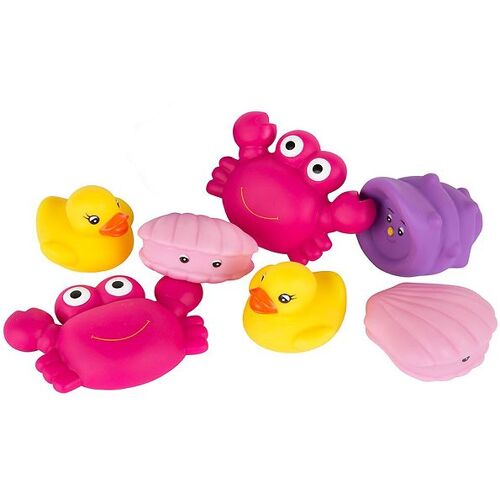 Playgro Badespielzeug - Floating Sea Friends - Pink - Playgro - One Size - Badespielzeug