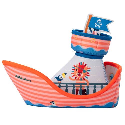 Lilliputiens Badespielzeug - Das Piratenschiff von Jack the Lion - Lilliputiens - One Size - Badespielzeug