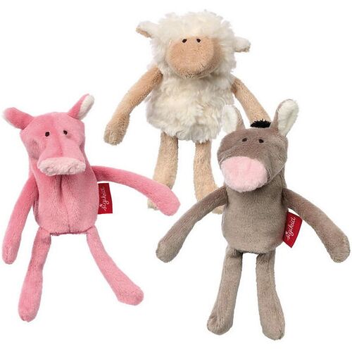 Sigikid Fingerteddys - Farm - Sigikid - One Size - Kuscheltiere