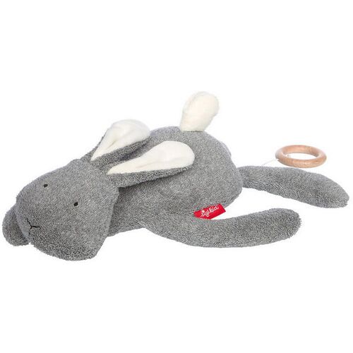 Sigikid Kuscheltier m. Musik - Rabbit - Grey - Sigikid - One Size - Kuscheltiere