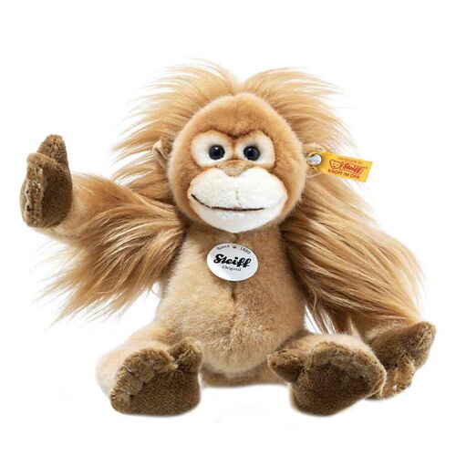 Steiff Kuscheltier - 28 cm - Elani Baby Orange Utan. - Light Bro - Steiff - One Size - Kuscheltiere