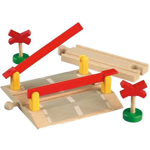 Bahnübergänge - 4 Teile - Holz 33388 - BRIO - One Size - Züge