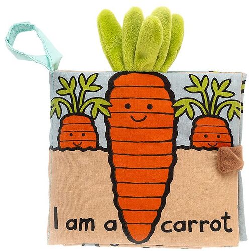 Jellycat Stoffbuch - I Am A Carrot - Englisch - Jellycat - One Size - Stoffbücher