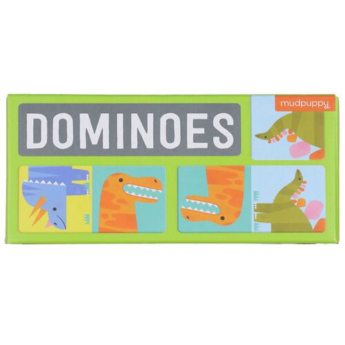 Mudpuppy Domino - Dinosaurier - Mudpuppy - One Size - Spiele