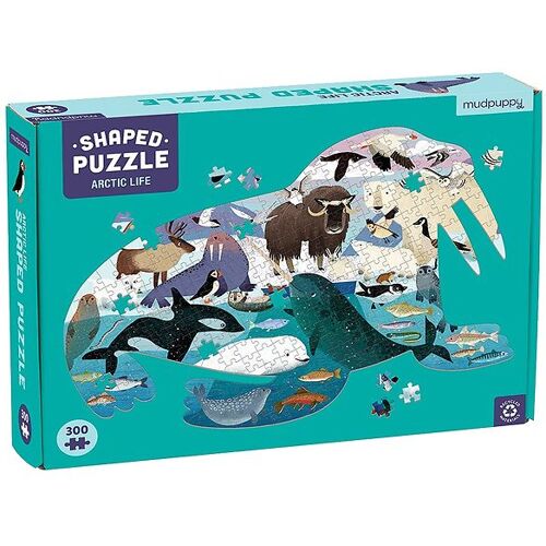 Mudpuppy Puzzlespiel - 300 Teile - Arktische Tier - Mudpuppy - One Size - Puzzlespiele