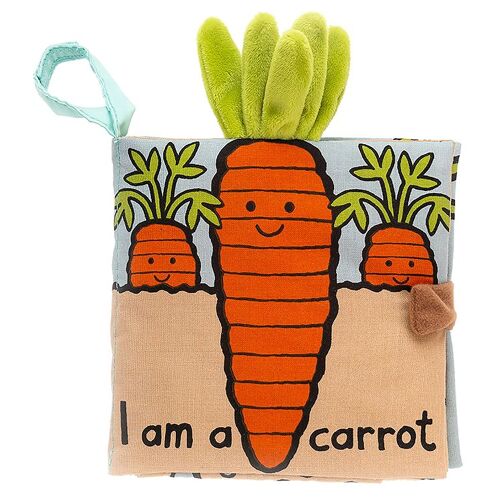 Jellycat Stoffbuch - I Am A Carrot - Englisch