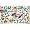 Eeboo Puzzlespiel - 100 Teile - Schöne Welt - Eeboo - One Size - Puzzlespiele