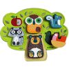 Djeco Puzzlespiel - 5 Teile - Filz/Holz - Oski - Djeco - One Size - Puzzlespiele