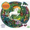 Eeboo Puzzlespiel - Garden Teile - Unicorn - Eeboo - One Size - Puzzlespiele