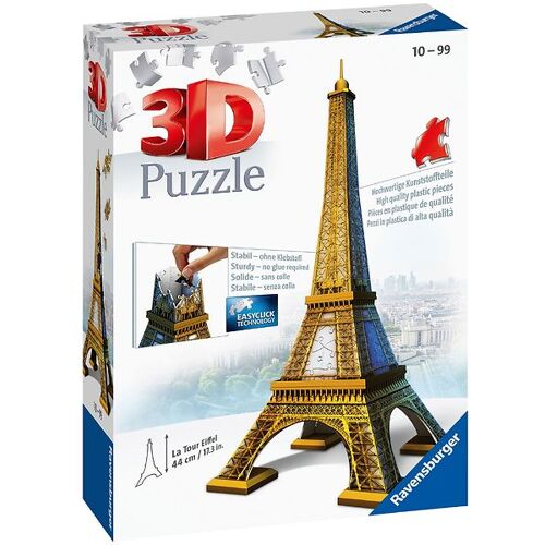 Ravensburger 3D Puzzlespiel - 216 Teile - Eiffelturm - Ravensburger - One Size - Puzzlespiele