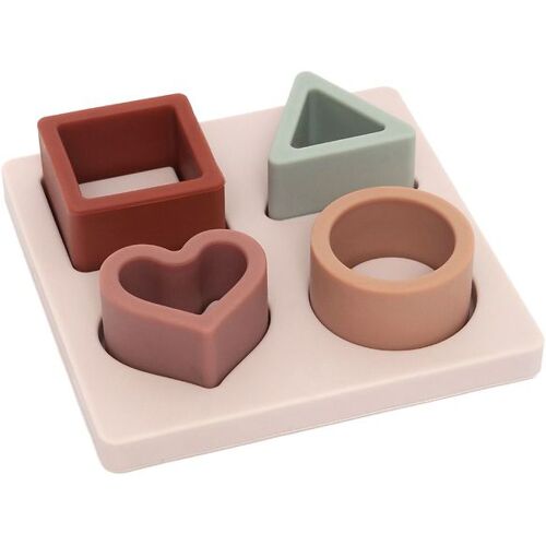 Petit Monkey Puzzlespiel - Form - Heart - 4 Teile - Petit Monkey - One Size - Puzzlespiele