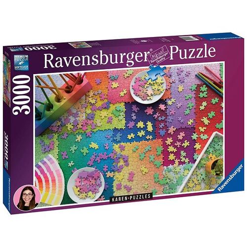 Ravensburger Puzzlespiel - 3000 Teile - Rätsel über Rätsel - Ravensburger - One Size - Puzzlespiele