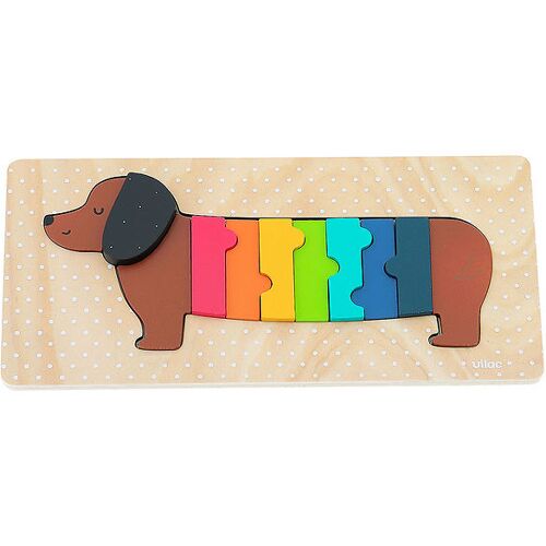 Vilac Puzzlespiel - Holz - 11 Teile - Hund - One Size - Vilac Puzzlespiele