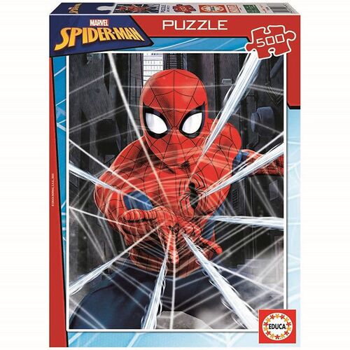 Educa Puzzlespiel - Marvel Spider-Man - 500 Teile - Educa - One Size - Puzzlespiele