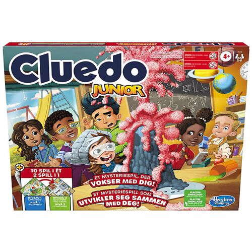 Brettspiel - Cluedo Junior - 2-I-1 - Hasbro - One Size - Brettspiele