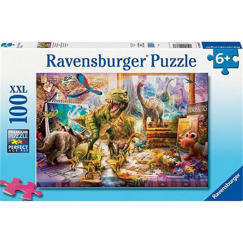 Ravensburger Puzzlespiel - 100 Teile - Dino Spielzeug kommt zu L - Ravensburger - One Size - Puzzlespiele