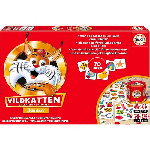 Educa Brettspiel - Wildkatze 70 - Educa - One Size - Brettspiele