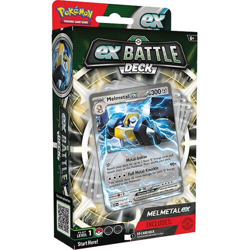 Pokémon Sammelkarte - Battle Deck - Melmetal ex - Pokémon - One Size - Spielzeug