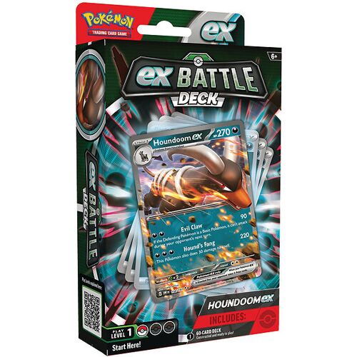 Pokémon Sammelkarte - Battle Deck - Houndoom ex - Pokémon - One Size - Spielzeug