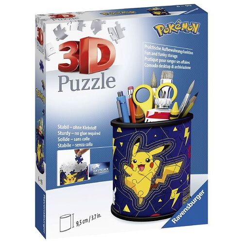 Ravensburger 3D- Puzzlespiel - 54 Teile - Pokémon Pencil Cup - Ravensburger - One Size - Puzzlespiele