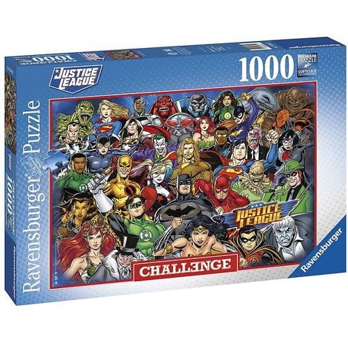 Ravensburger Puzzlespiel - 1000 Teile - Challenge DC Comics - One Size - Ravensburger Puzzlespiele