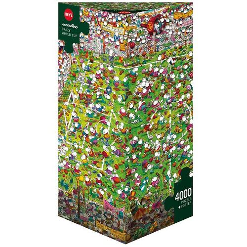 Heye Puzzle Puzzlespiel - Crazy World Cup - 4000 Teile - One Size - Heye Puzzle Puzzlespiele