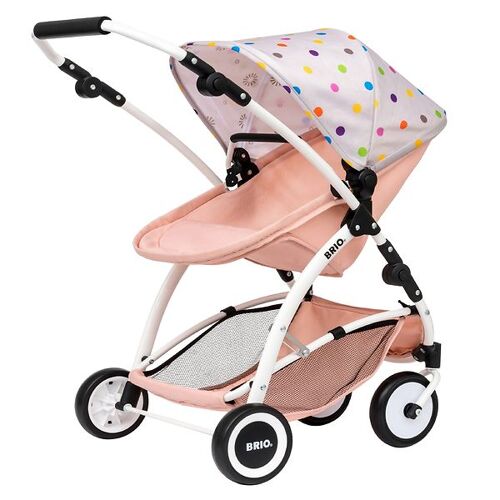 Puppenwagen - Flex - Rosa/Weiß 24906000 - BRIO - One Size - Puppenwagen