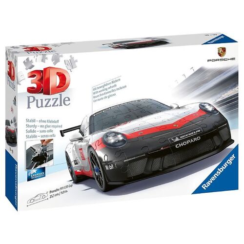 Ravensburger Puzzlespiel - 136 Teile - 3D - Porsche GT3 Cup - Ravensburger - One Size - Puzzlespiele