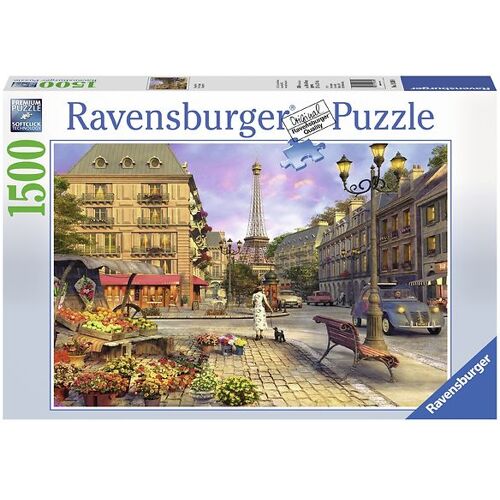 Ravensburger Puzzlespiel - 1500 Teile - Vintage Paris - One Size - Ravensburger Puzzlespiele