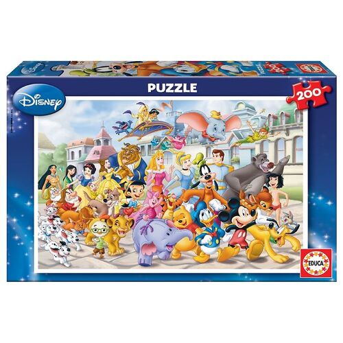 Educa Puzzlespiel - 200 Teile - Disney Parade - Educa - One Size - Puzzlespiele