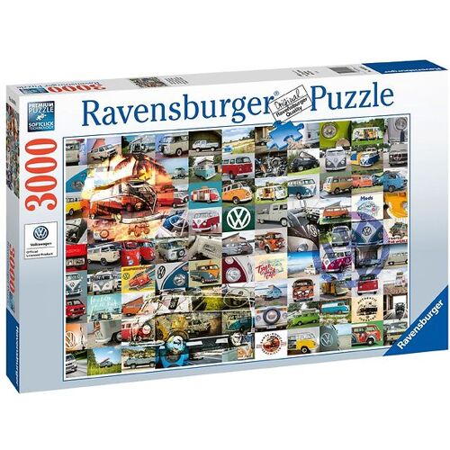 Ravensburger Puzzlespiel - 3000 Teile - VW Bulli Moments - Ravensburger - One Size - Puzzlespiele