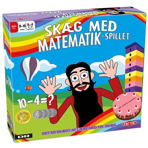 TACTIC Brettspiele - Bart mit dem Mathespiel - TACTIC - One Size - Brettspiele